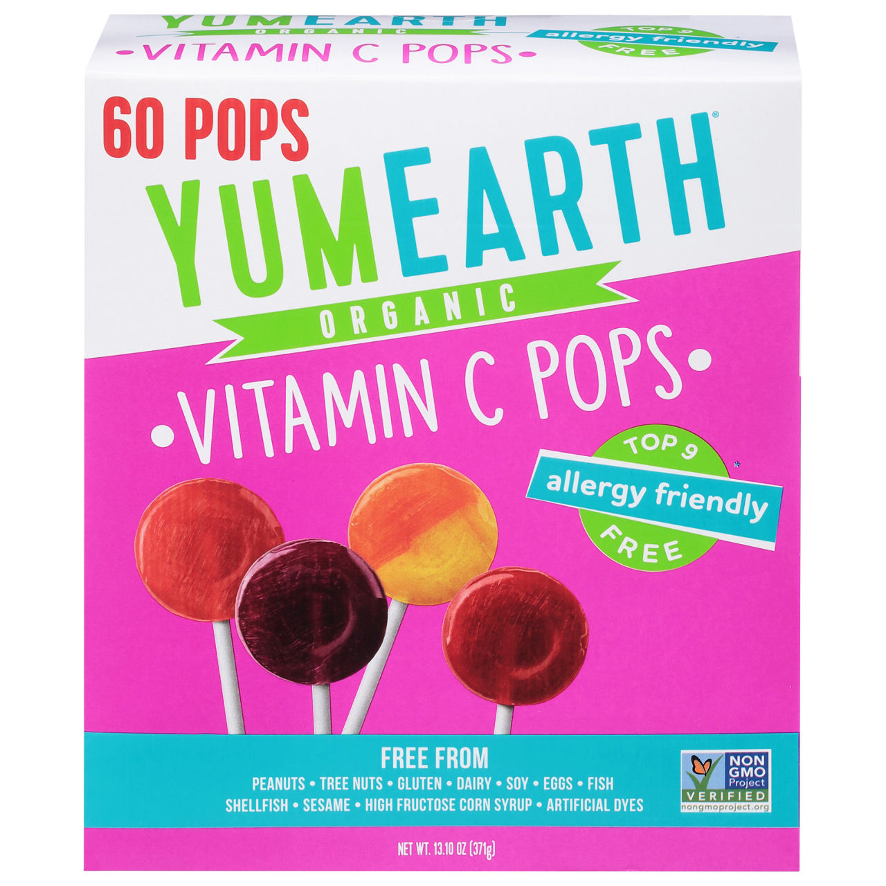 YumEarth Organic Assorted Vitamin C Pops | Wegmans