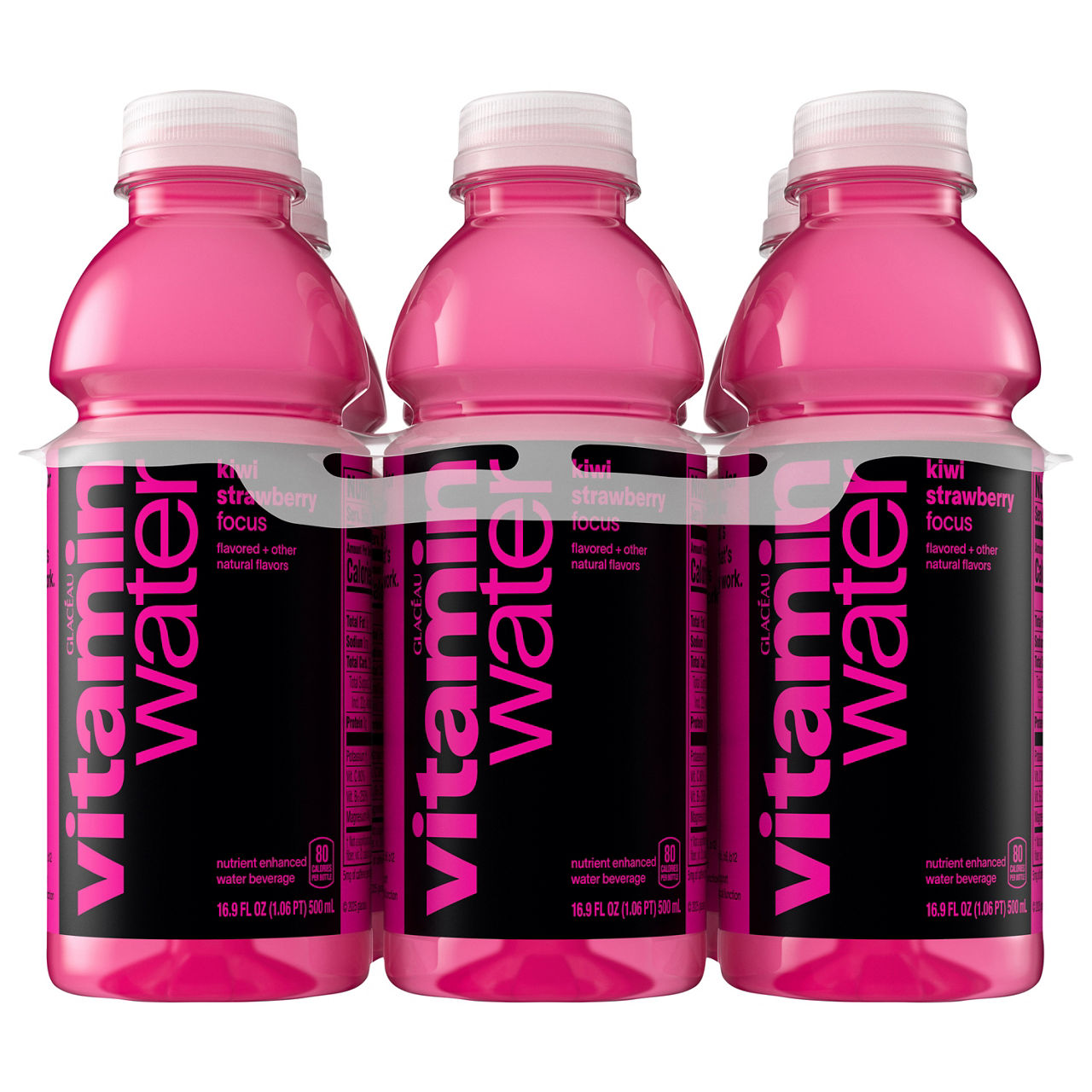 Vitaminwater Water Beverage, Kiwi Strawberry, Focus | Wegmans
