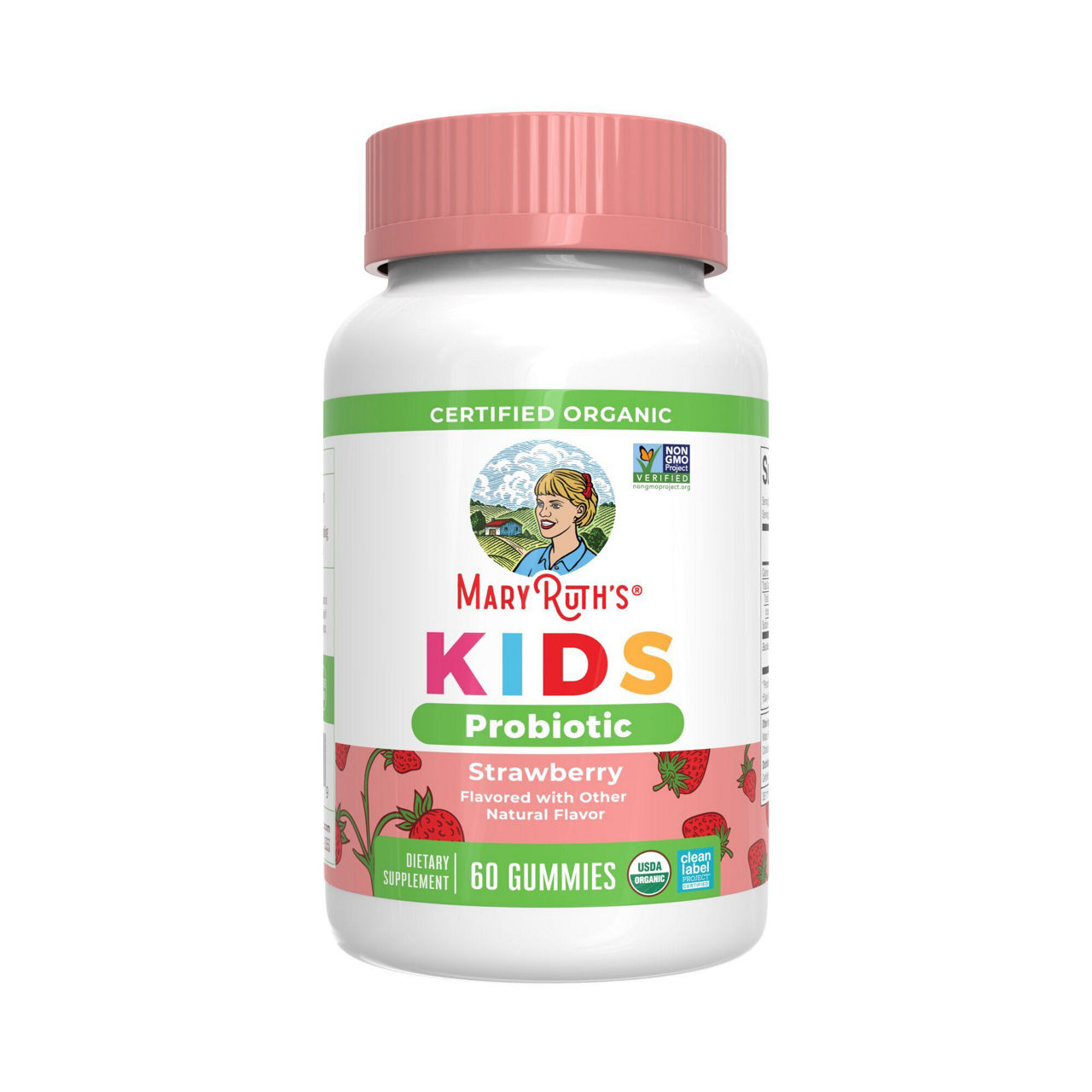 MaryRuth's Organic Kids Probiotic Gummies Strawberry | Wegmans