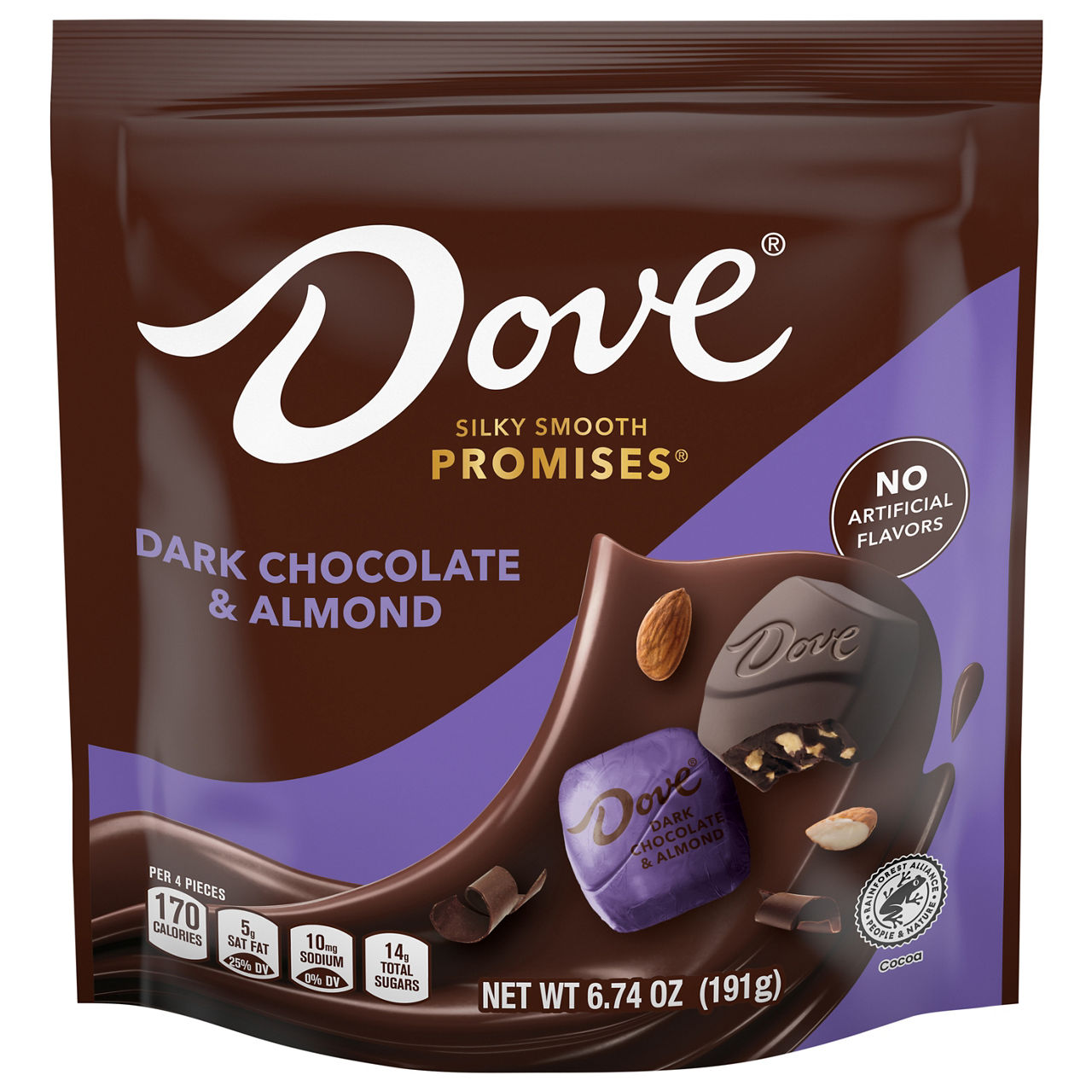Dove Promises Silky Smooth Dark Chocolate & Almond Candy | Wegmans