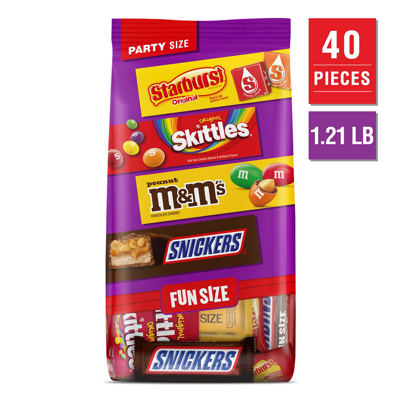 Mixed M&M'S, SKITTLES & More Fun Size Variety Pack | Wegmans