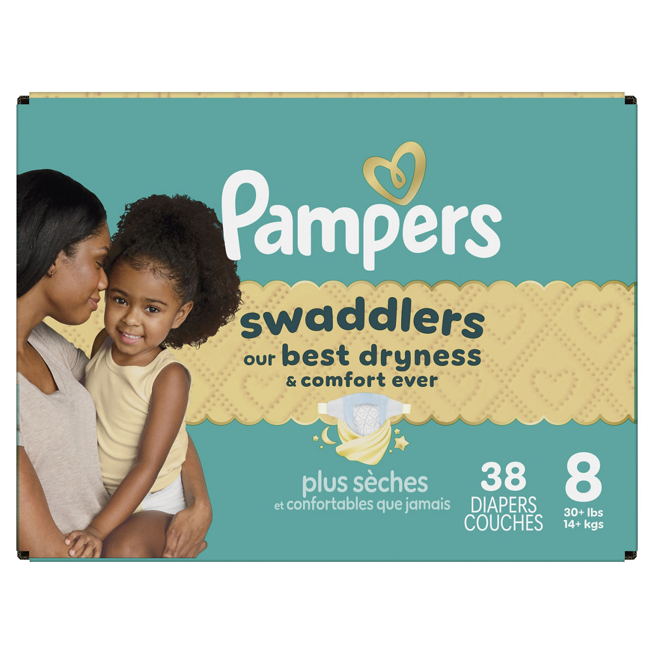 Pampers Swaddlers Diapers, Size S8, | Wegmans