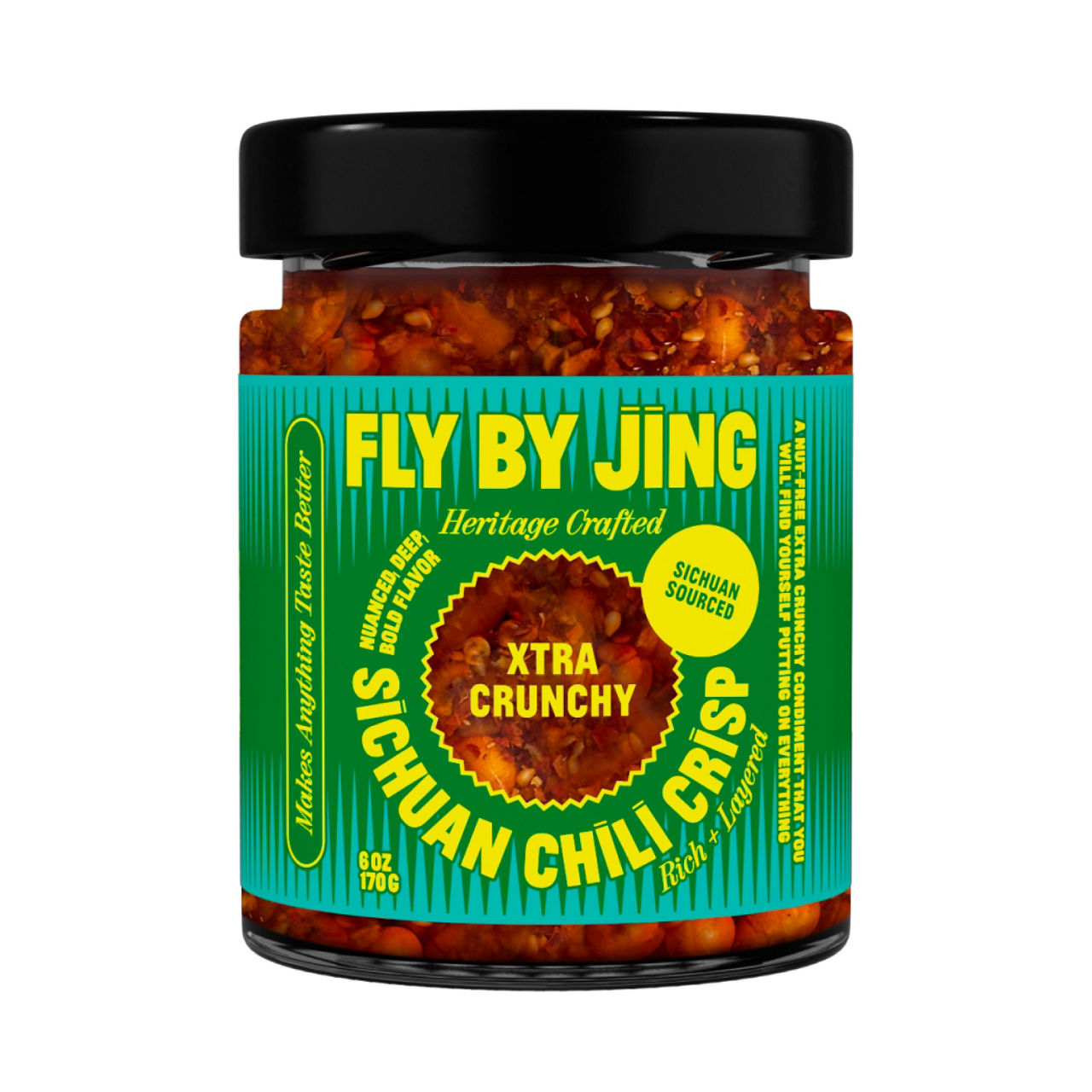 Fly By Jing XTRA SPICY SICHUAN CHILI CRISP - 6OZ | Wegmans