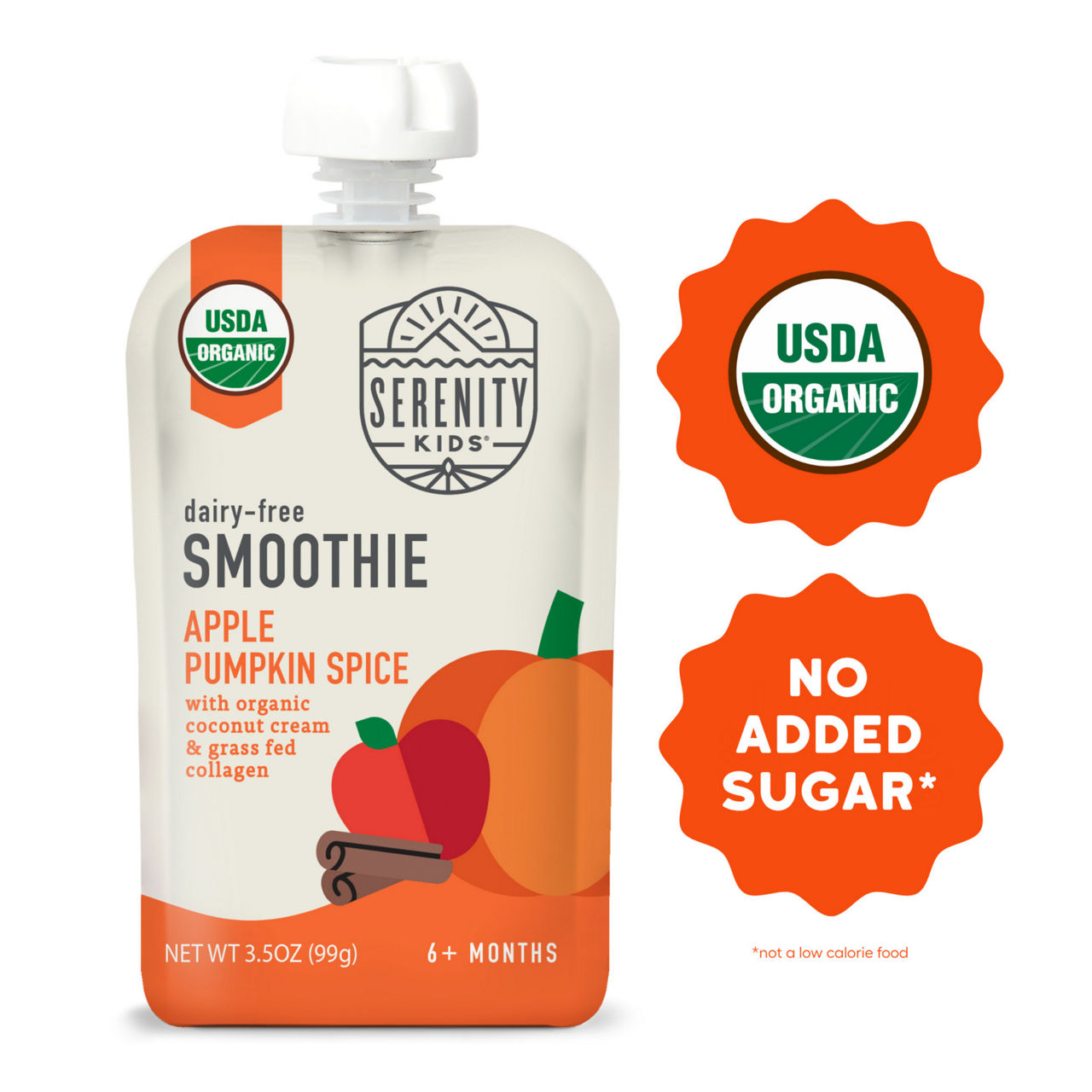 Serenity Kids Dairy Free Smoothies, Pumpkin Spice | Wegmans