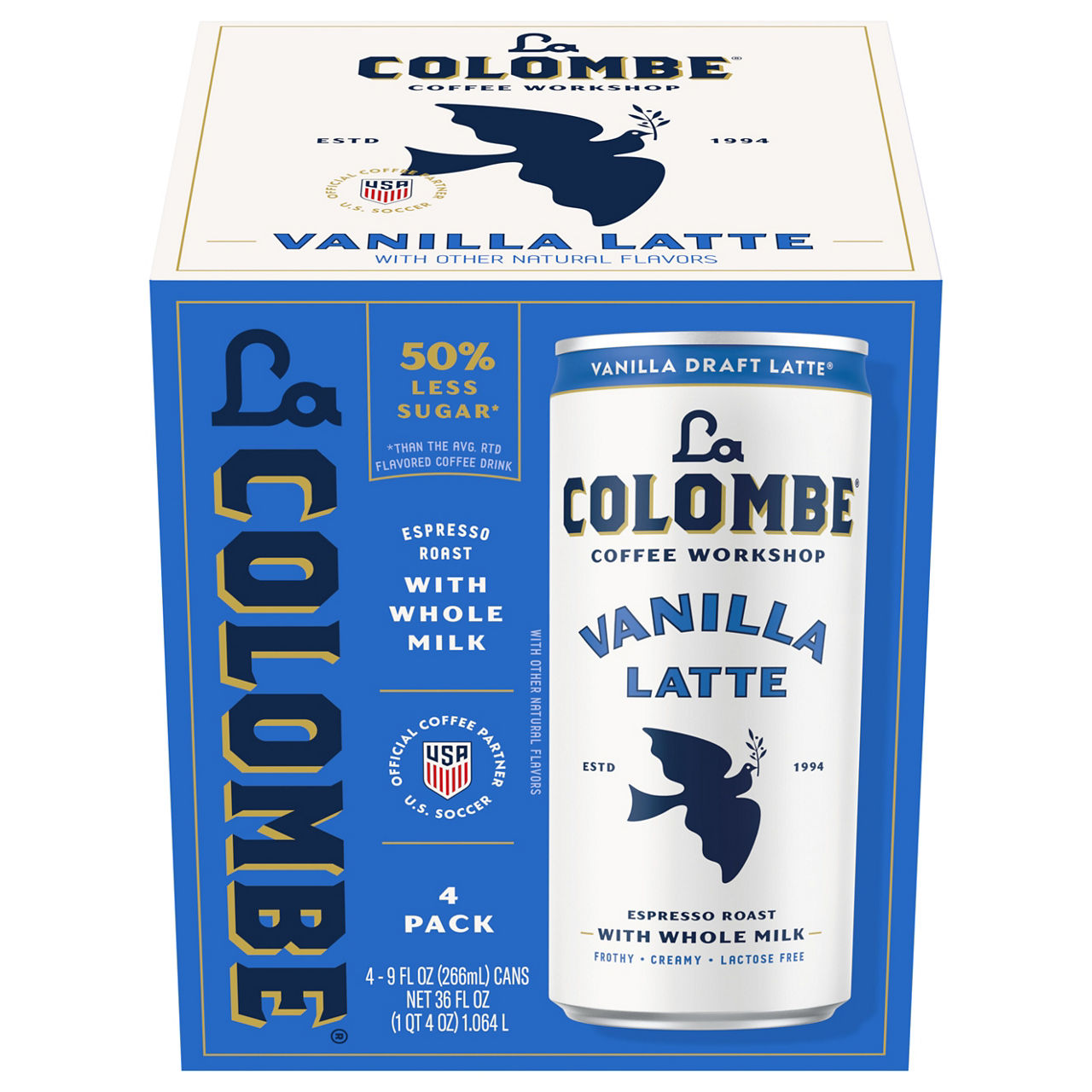 La Colombe Espresso Roast Vanilla Latte Coffee Drink | Wegmans