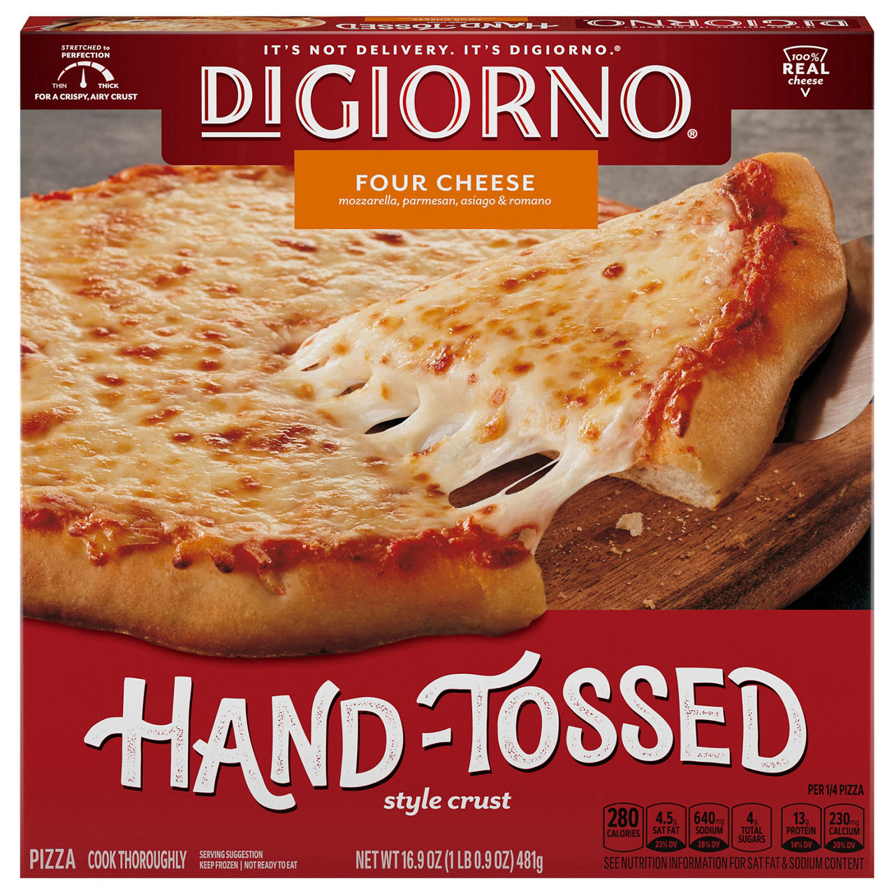 DiGiorno Hand-Tossed Style Crust Four Cheese Pizza | Wegmans