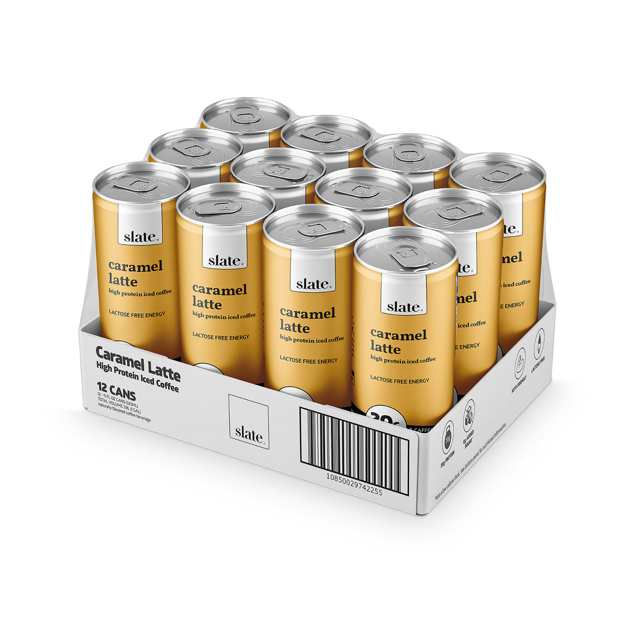 Slate Caramel Latte 12 Pack Case | Wegmans