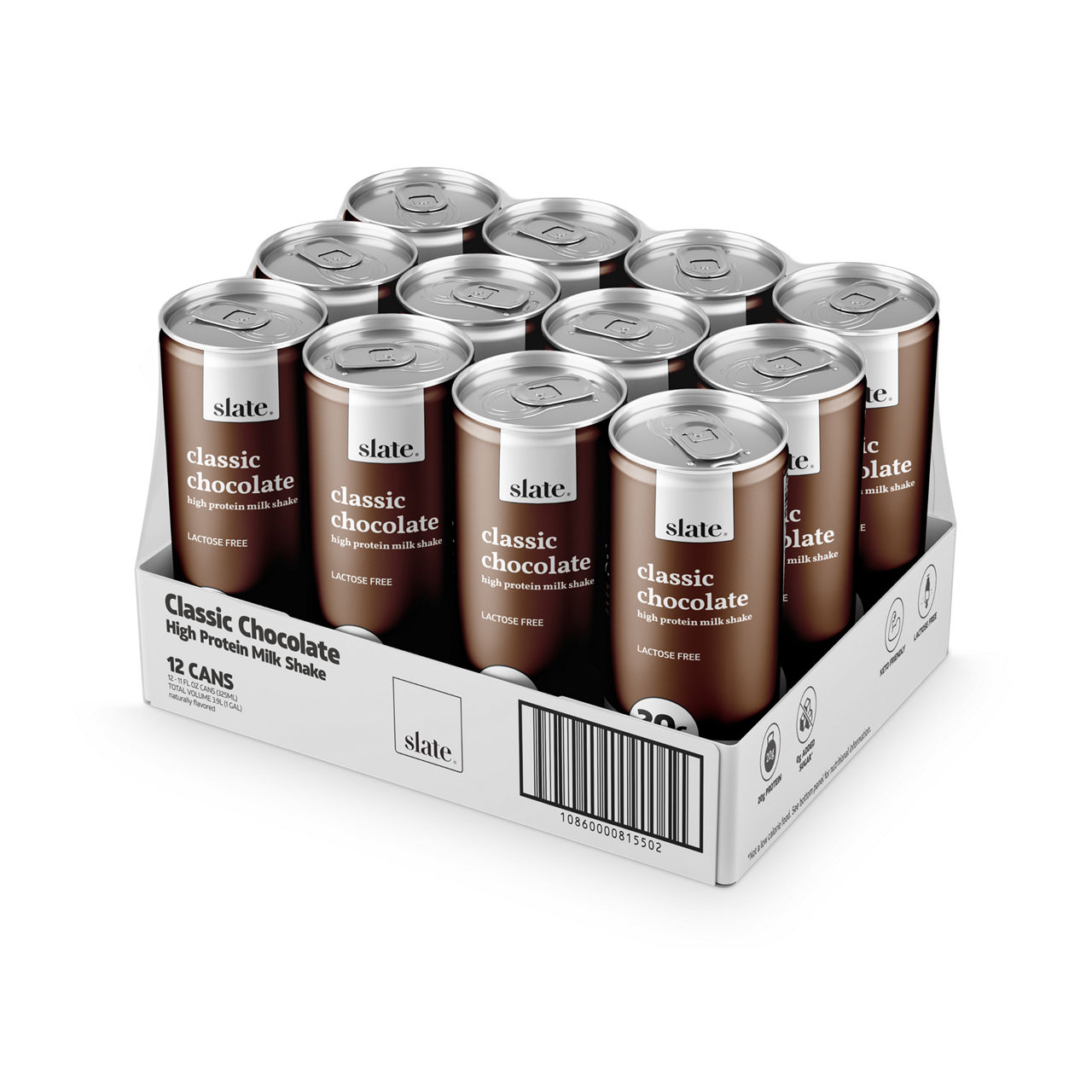Slate Mocha Latte 12 Pack Case | Wegmans