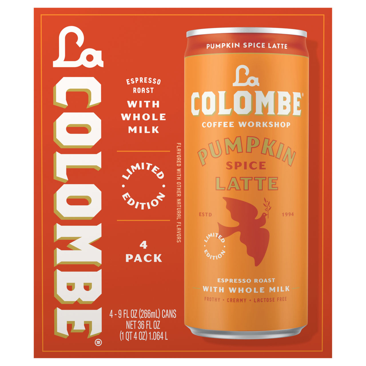 La Colombe Espresso Roast Pumpkin Spice Latte Coffee | Wegmans