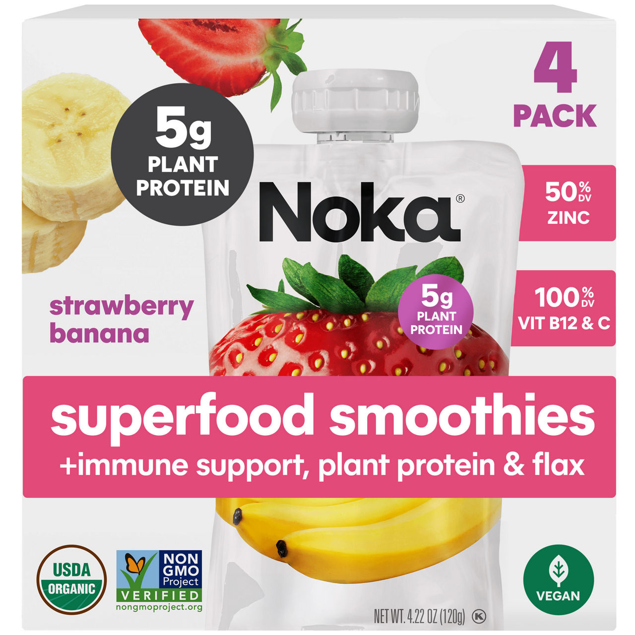 Noka Superfood Smoothie, Cherry Acai | Wegmans