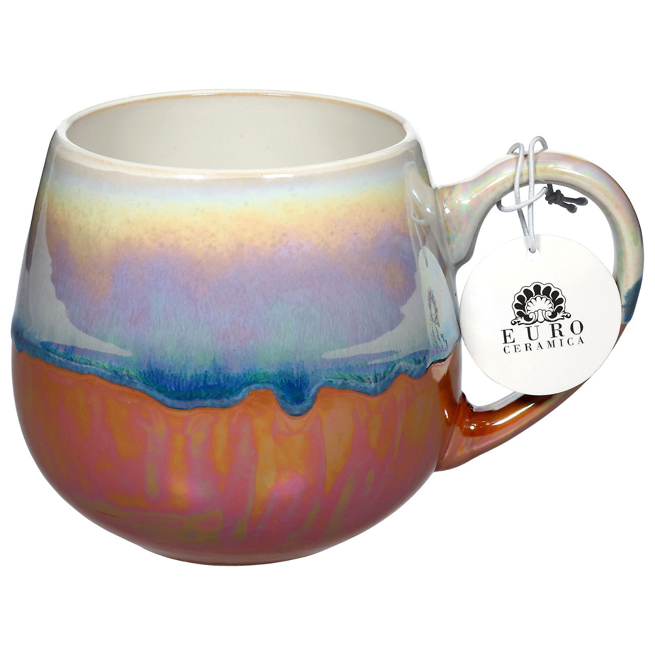 16 oz clear coffee mug Glass Coffee Mug Colored 16 oz – MAIN & Co