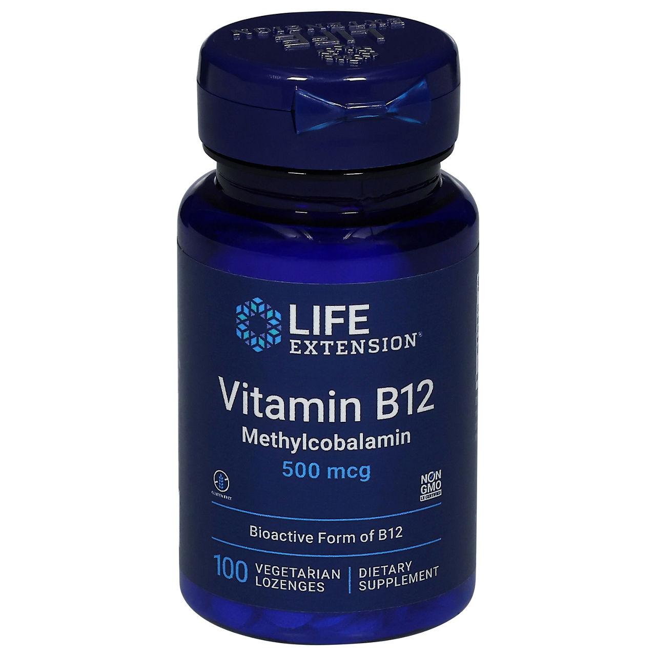 Life Extension Vitamin B12, 500 mcg, Vegetarian Lozenges | Wegmans