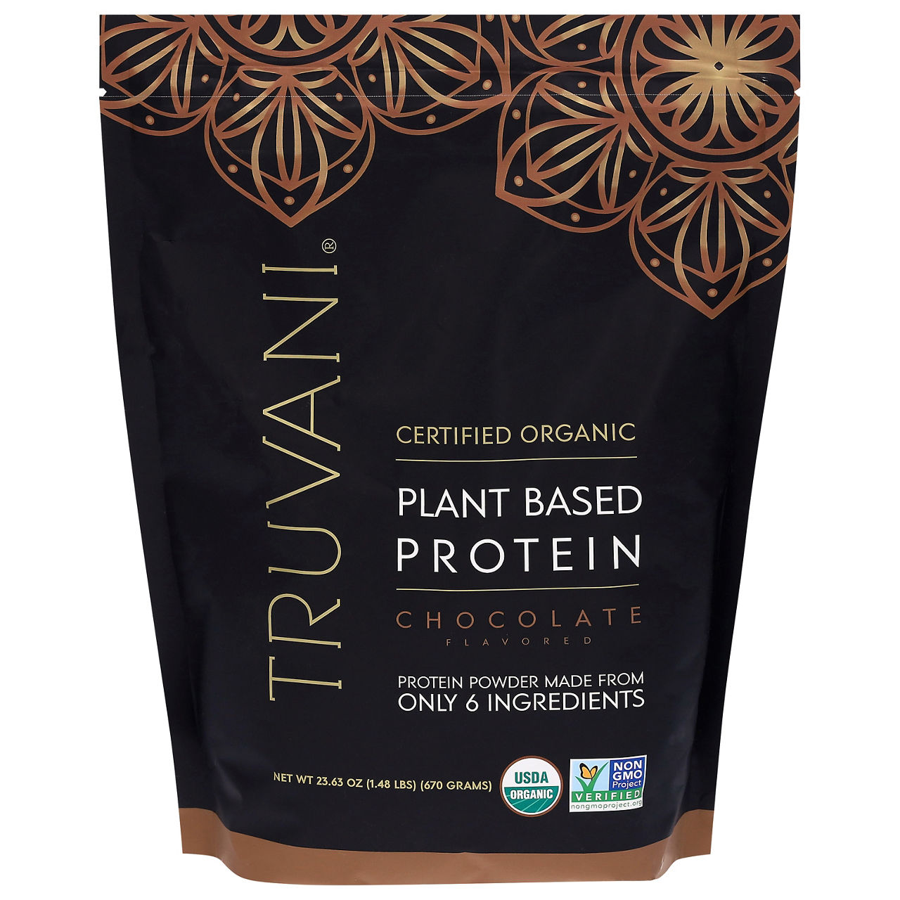 Truvani Plant Based Chocolate Flavored Protein Powder | Wegmans