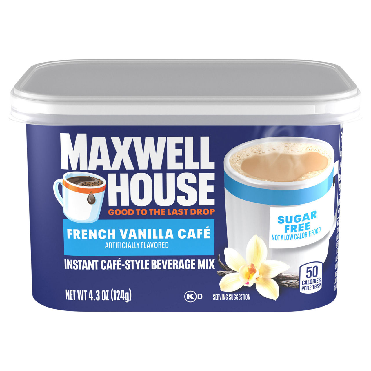 Maxwell House Instant Cafe-Style Hazelnut Cafe Beverage Mix | Wegmans