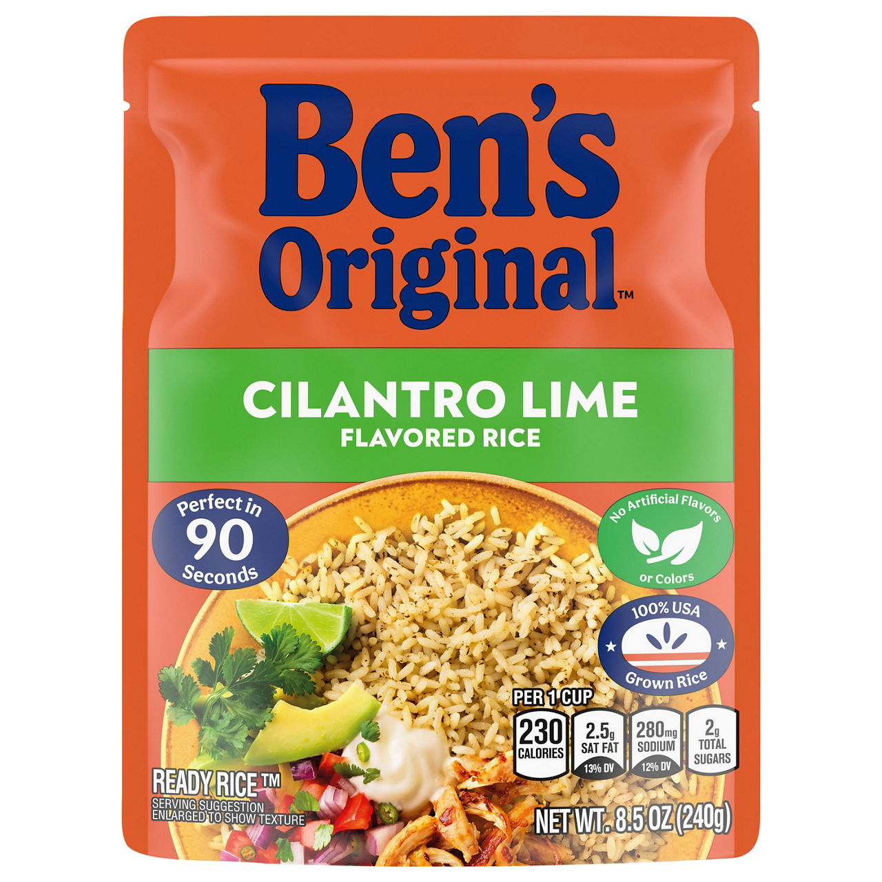 Ben's Original Ready Rice Rice, Cilantro Lime Flavored | Wegmans
