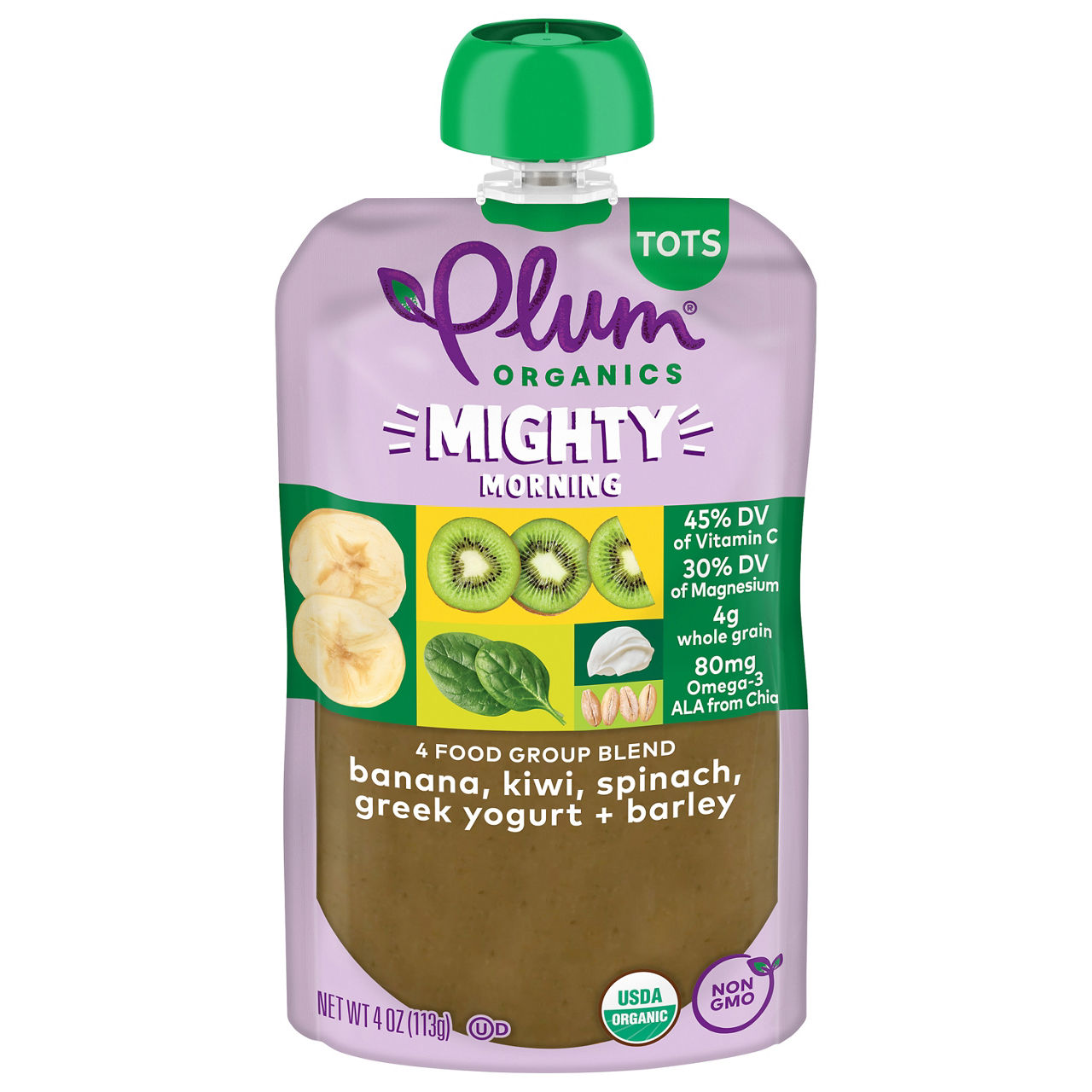 Organic Bananas Plum Organics Stage Baby Food Banana Pumpkin - Main Image
