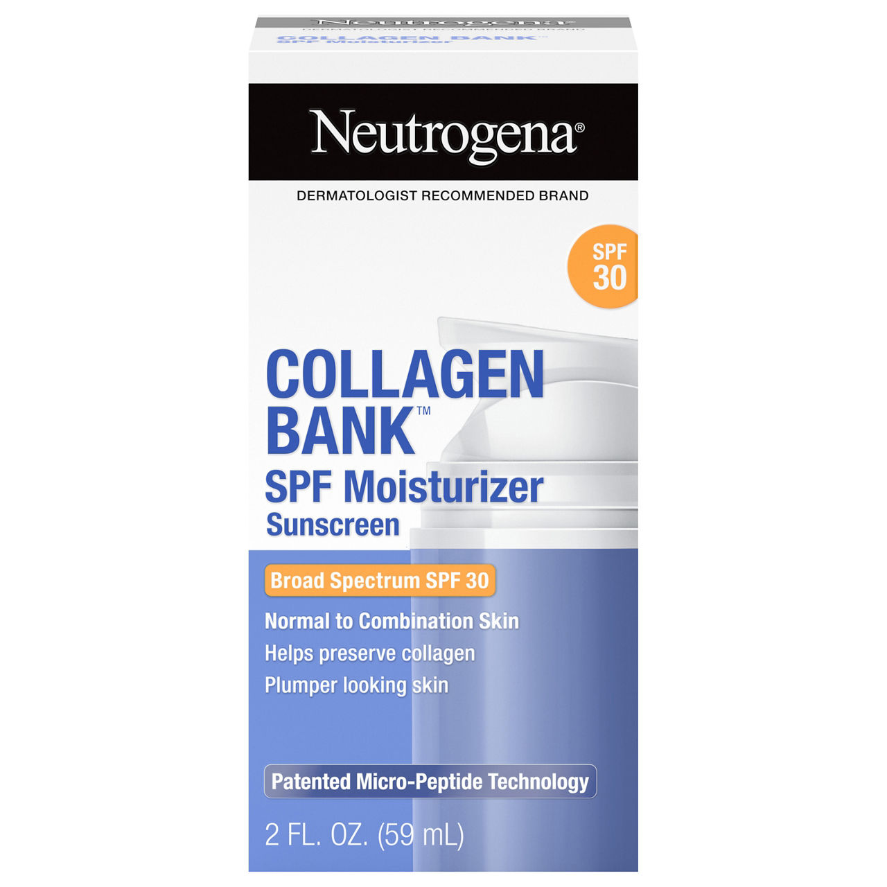 Neutrogena Collagen Bank SPF Moisturizer Broad Spectrum SPF 30