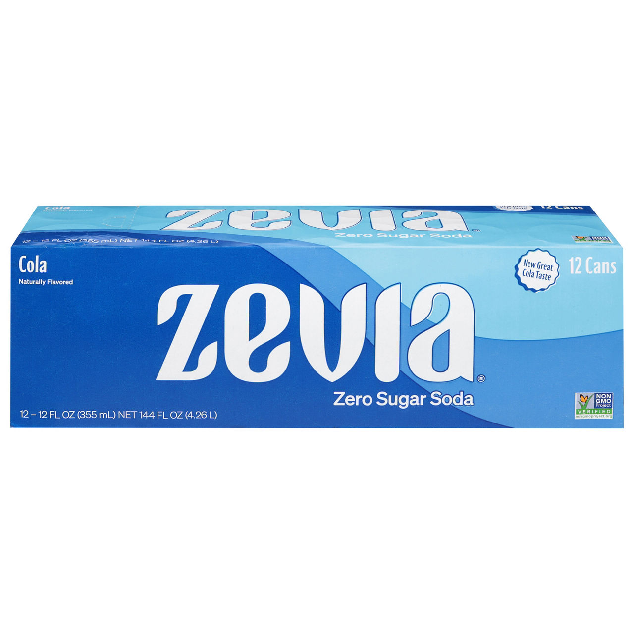 Zevia Soda, Zero Sugar, Cream Soda | Wegmans