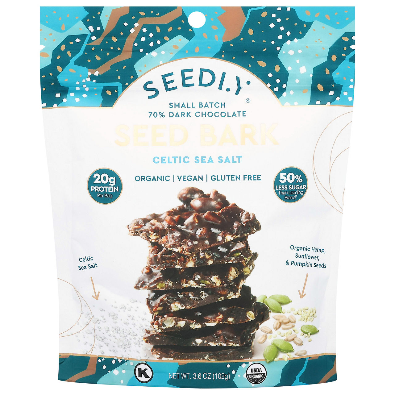 Seedly Celtic Sea Salt Seed Bark | Wegmans