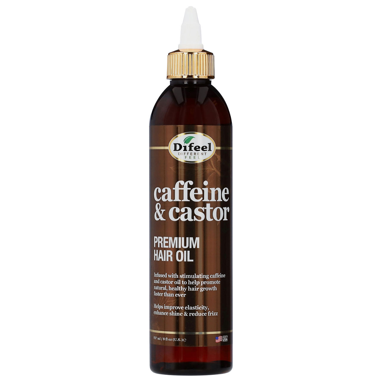 Difeel Premium Caffeine & Castor Hair Oil | Wegmans