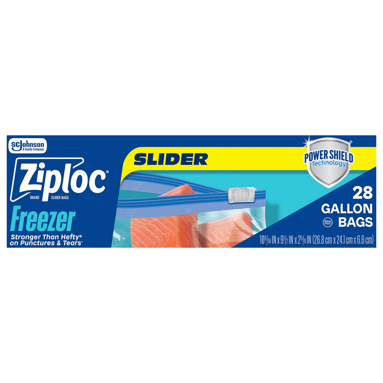 Ziploc Gallon Freezer Seal Top Bags | Wegmans