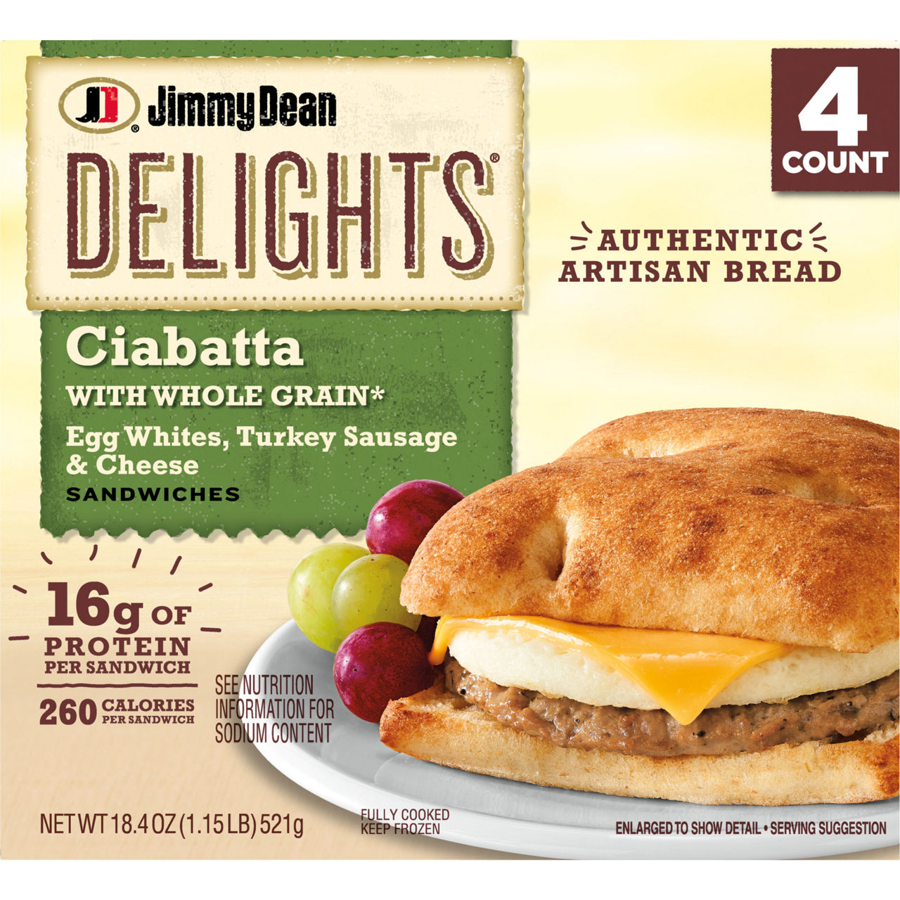 Jimmy Dean Delights Breakfast Bowl, Turkey Sausage, Frozen, Bowl