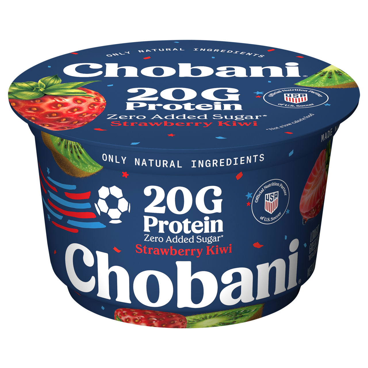 Oikos Triple Zero Strawberry High Protein Nonfat Greek Yogurt