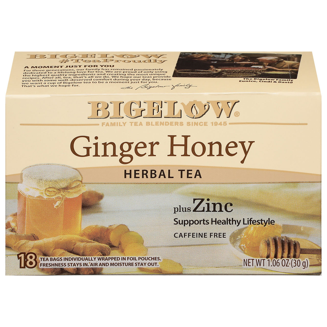 Prince of Peace Instant Beverage, Ginger Honey Crystals, Original
