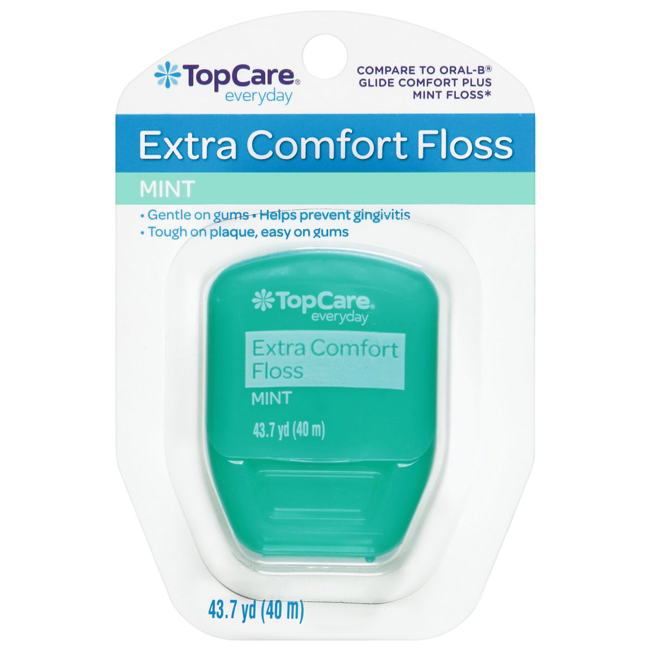 TopCare Everyday Extra Comfort Mint Floss | Wegmans