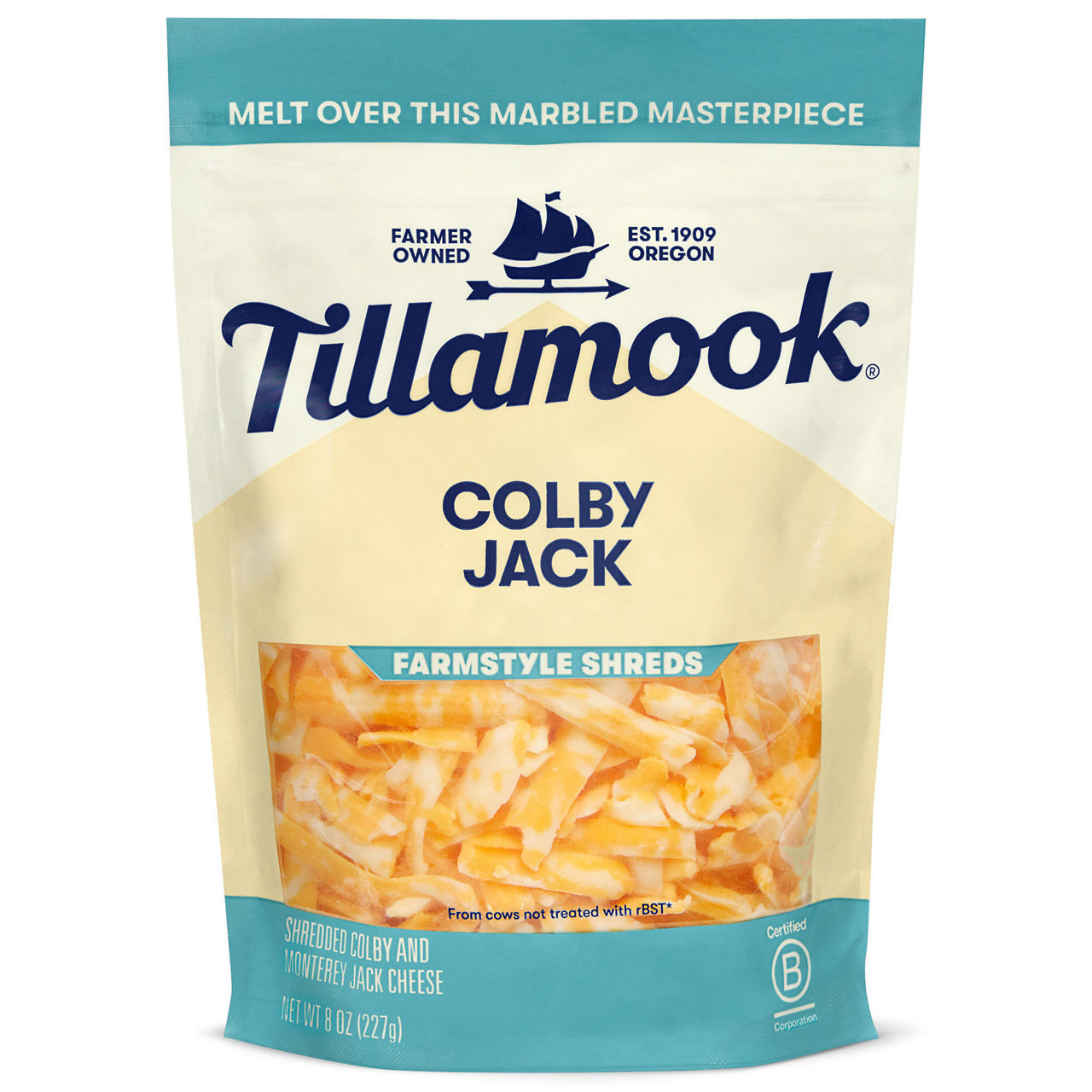 Tillamook Cheese, Colby Jack, Farmstyle Shreds | Wegmans