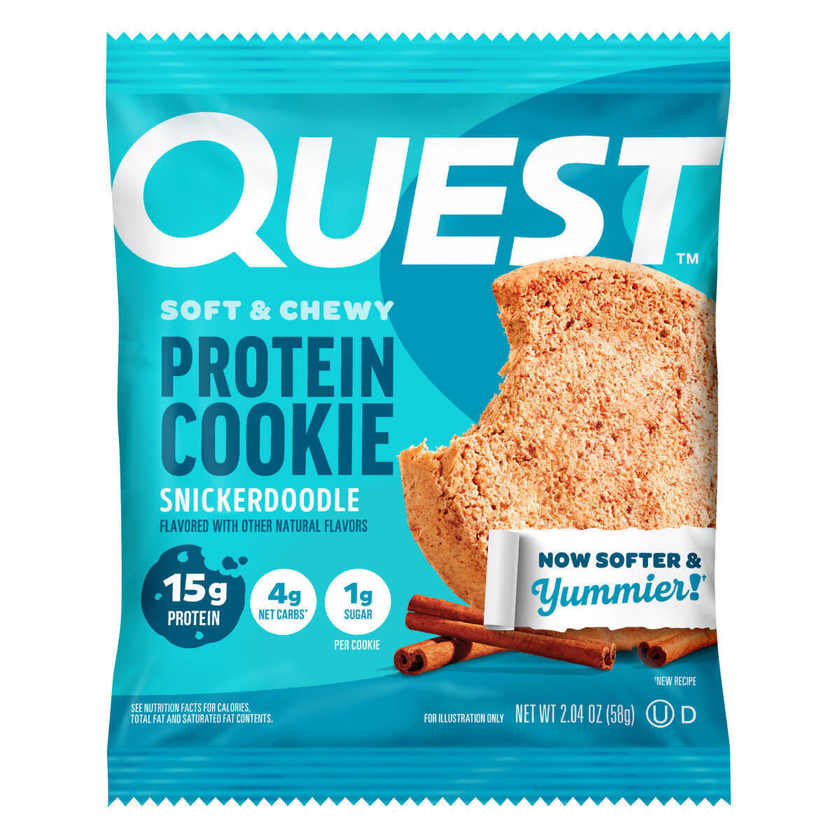 Quest Protein Cookie, White Chocolate Macadamia, Soft & Chewy