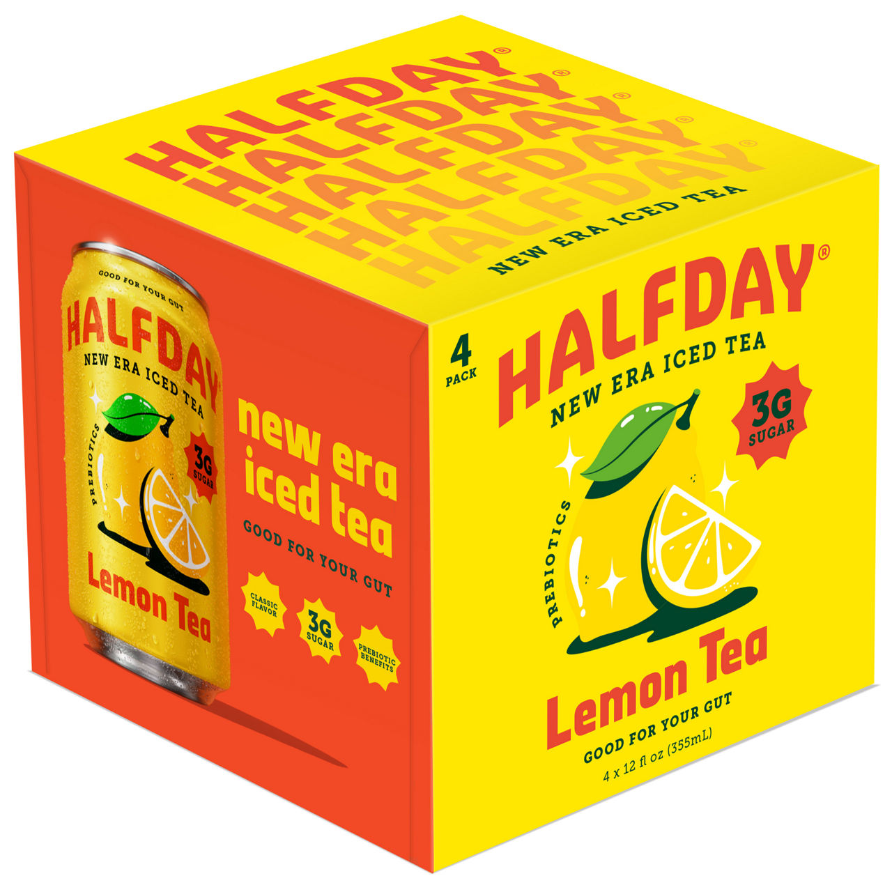 Halfday Prebiotic Lemon Iced Tea | Wegmans