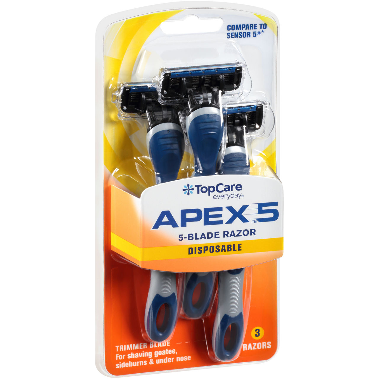 TopCare EVERYDAY Apex 5, 5-Blade Disposable Razor | Wegmans