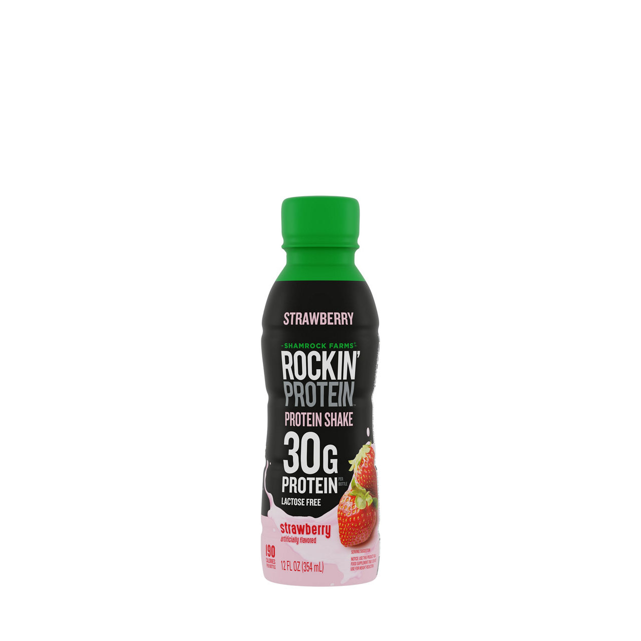 Rockin' Protein Strawberry 12oz | Wegmans