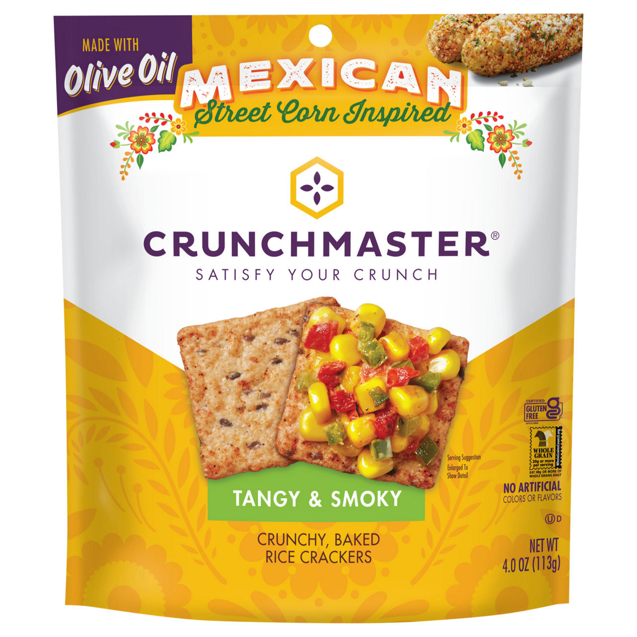 Crunchmaster Classic Multi-Seed Ranch Flavored Rice Crackers | Wegmans
