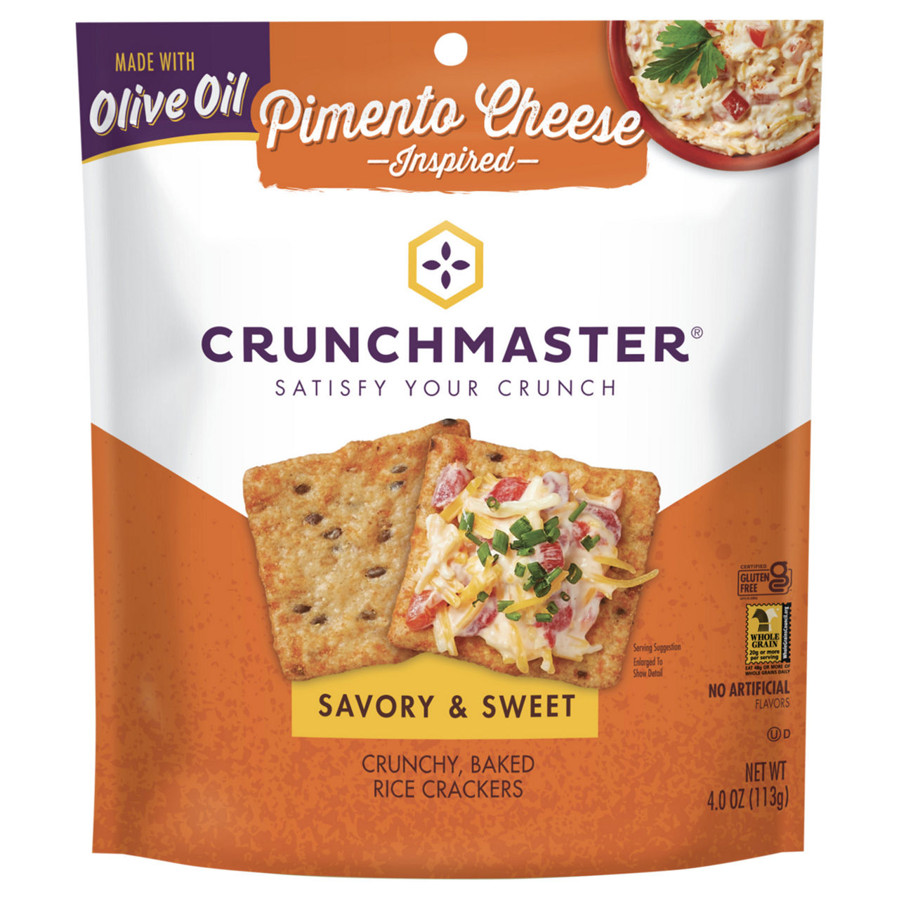 Crunchmaster Classic Multi-Seed Ranch Flavored Rice Crackers | Wegmans