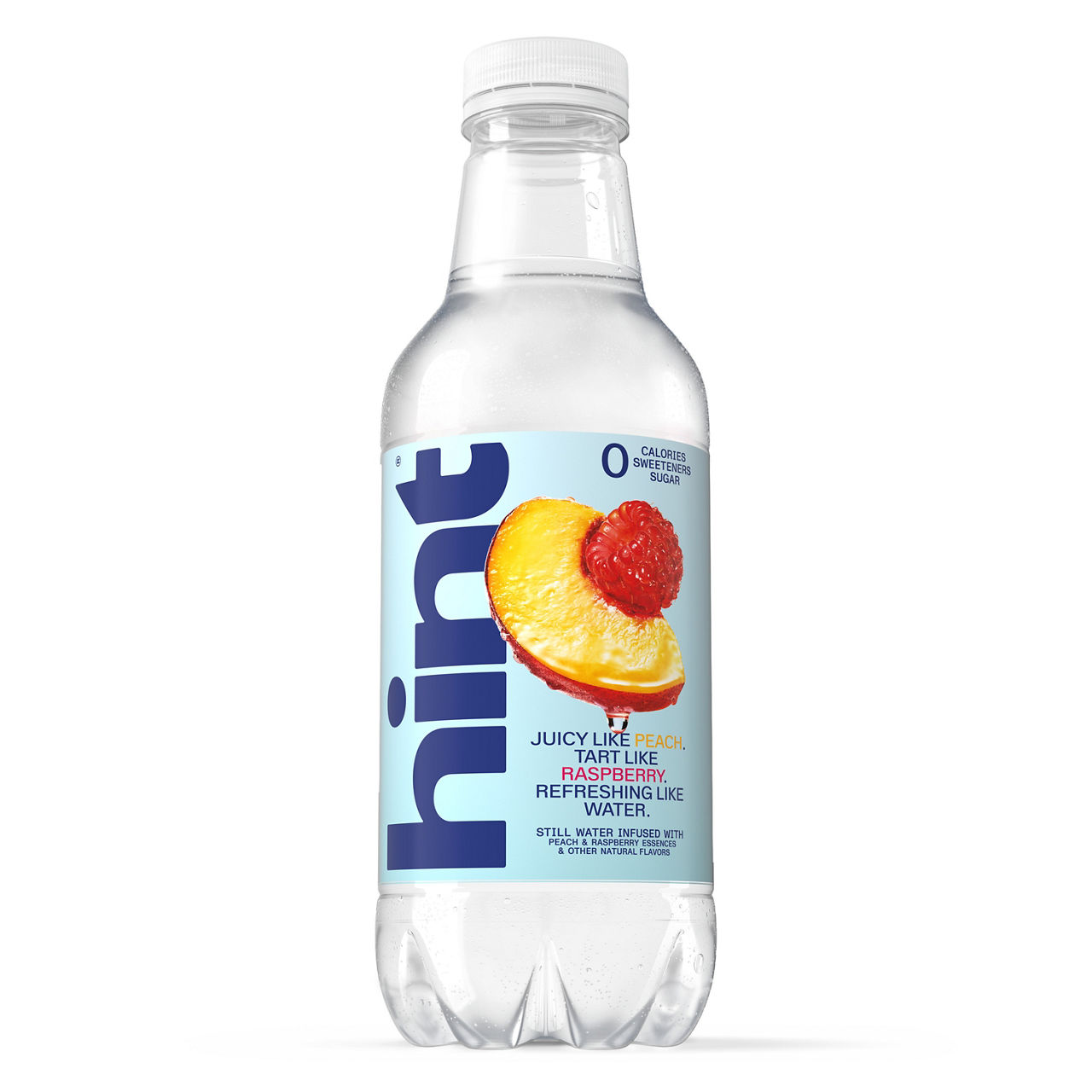 Hint Bottled Water, Peach Raspberry- 16 Fl Oz | Wegmans