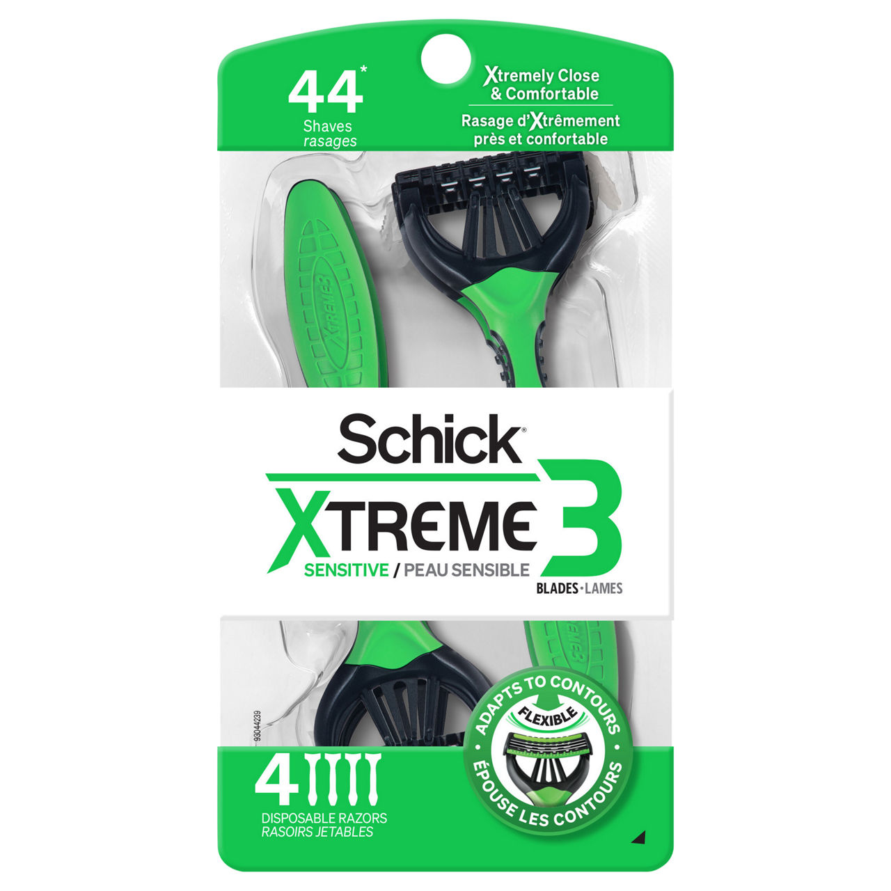 Schick Xtreme 3 Blades Sensitive Disposable Razors | Wegmans