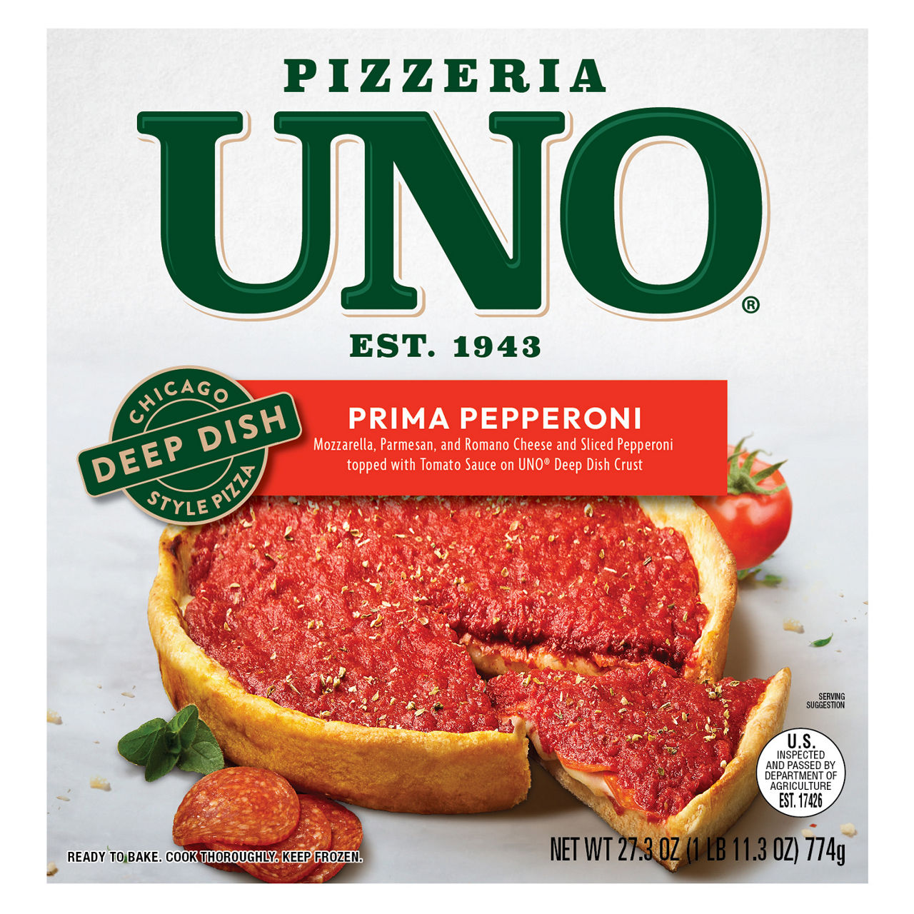 Pizzeria UNO Cheese Chicago Style Deep Dish Pizza | Wegmans