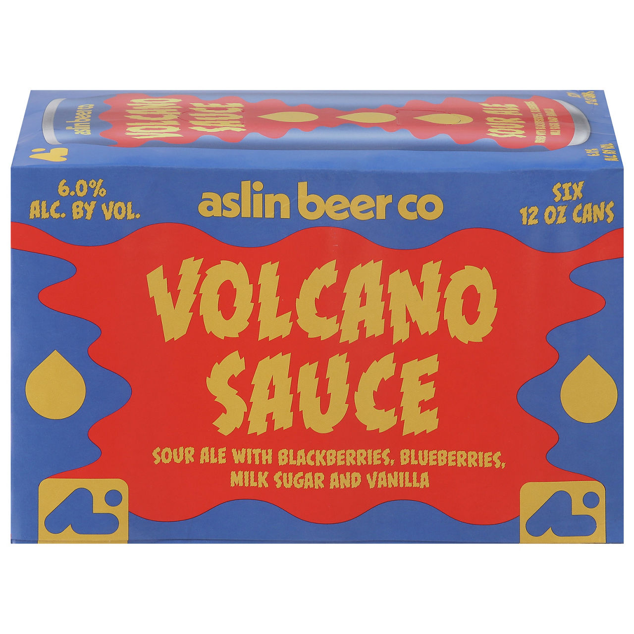 Aslin Volcano Sauce Sour 6/12oz Cans | Wegmans