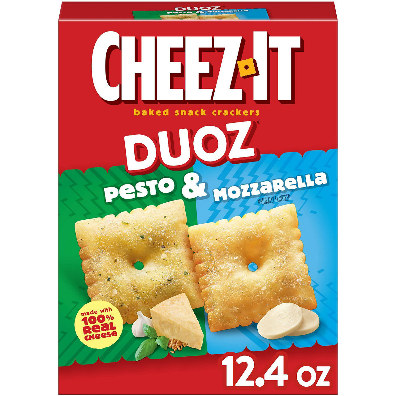 Cheez-It Baked Snack Cheese Crackers, Reduced Fat Original