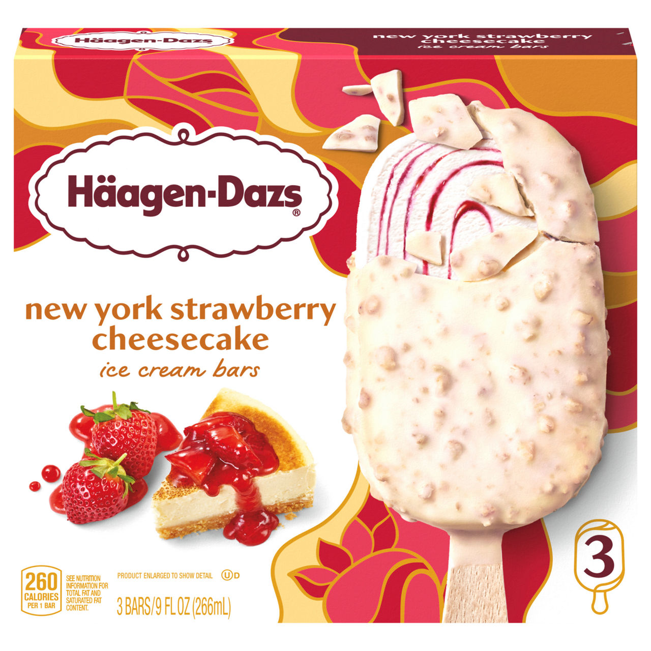 Haagen-Dazs New York Strawberry Cheesecake Ice Cream Bars | Wegmans