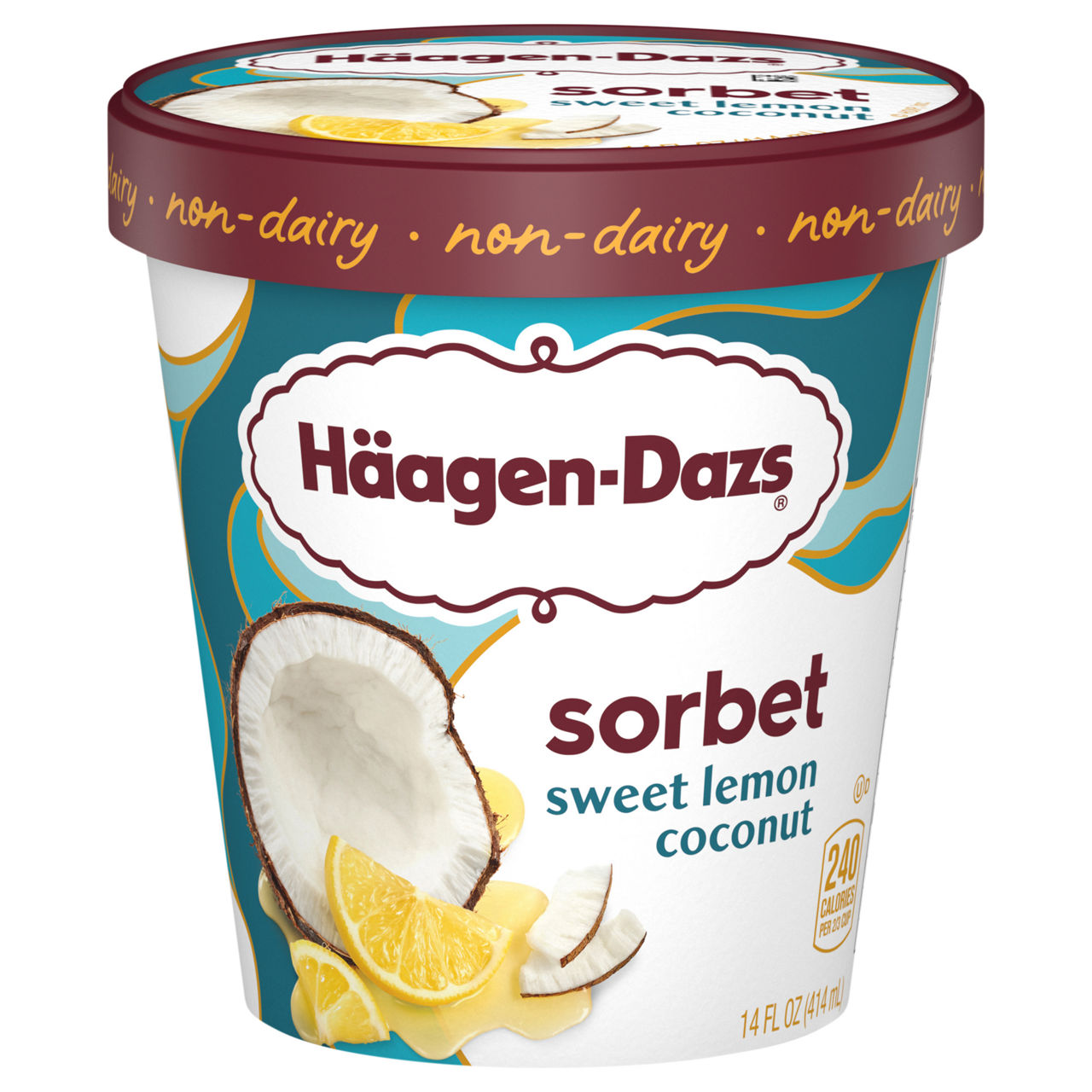 Haagen-Dazs Passion Fruit & Sweet Pear Non-Dairy Sorbet | Wegmans