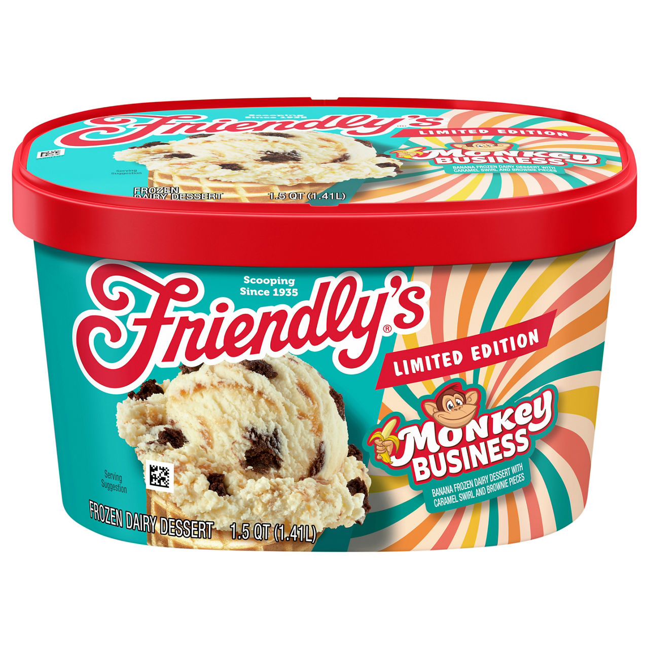 Friendly's Limited Edition Monkey Business Frozen Dairy Dessert