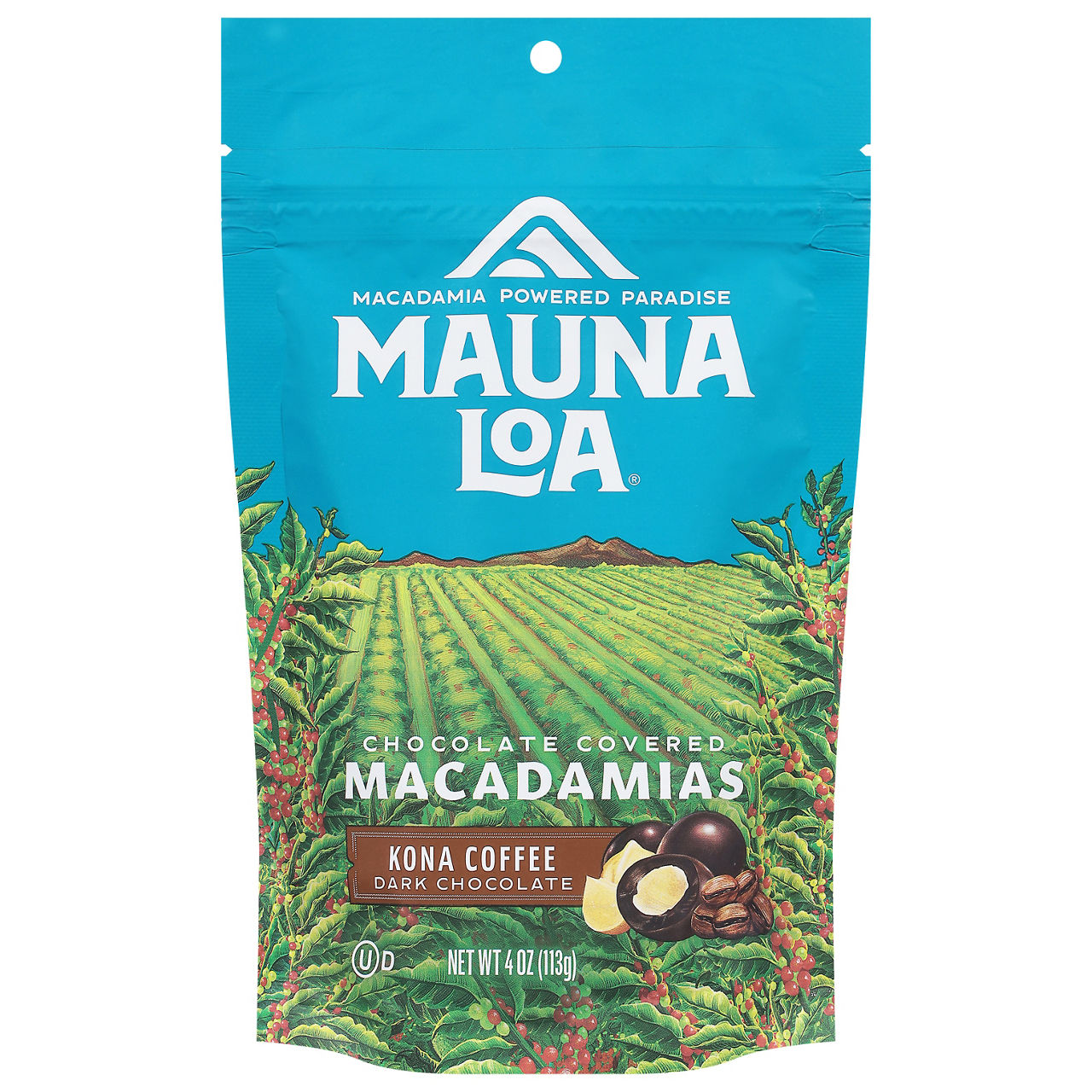Mauna Loa Chocolate Covered Kona Coffee Dark Chocolate Macadamias