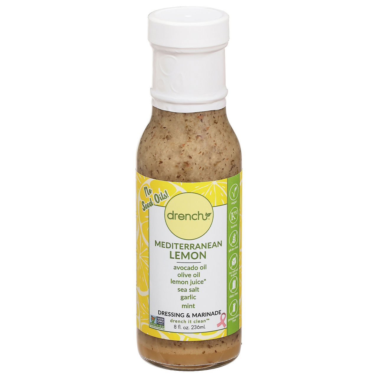 Drench Mediterranean Lemon Dressing & Marinade | Wegmans