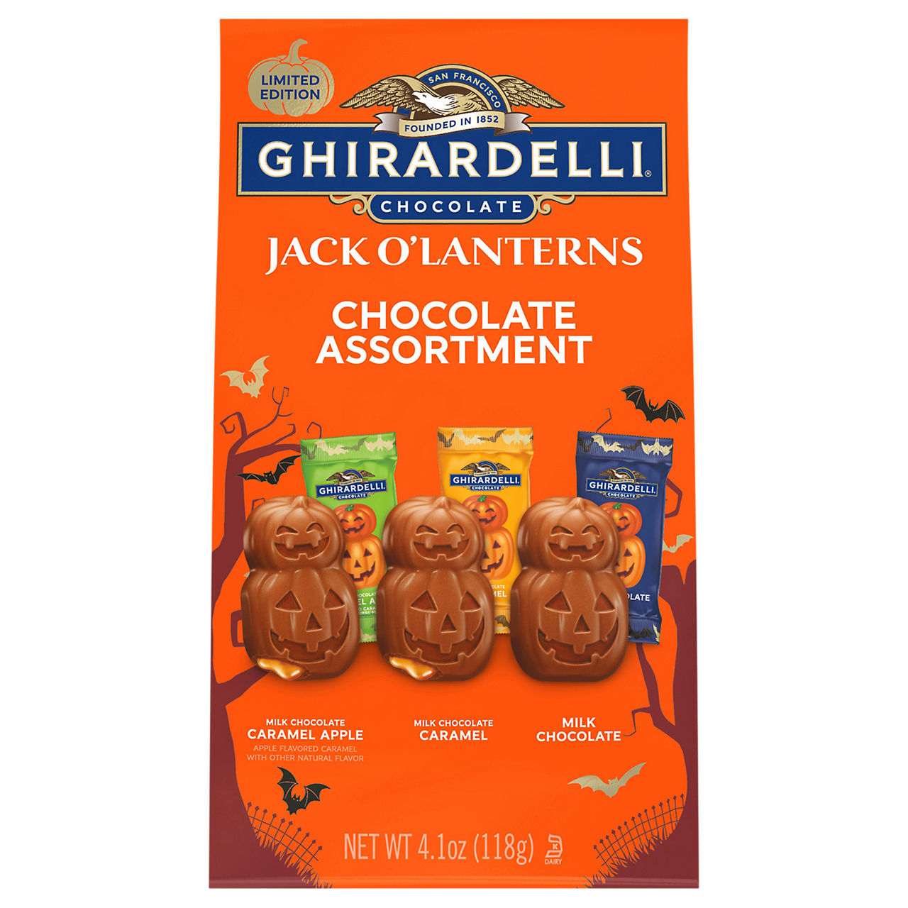 Ghirardelli Jack O'Lanterns, Chocolate Assortment | Wegmans
