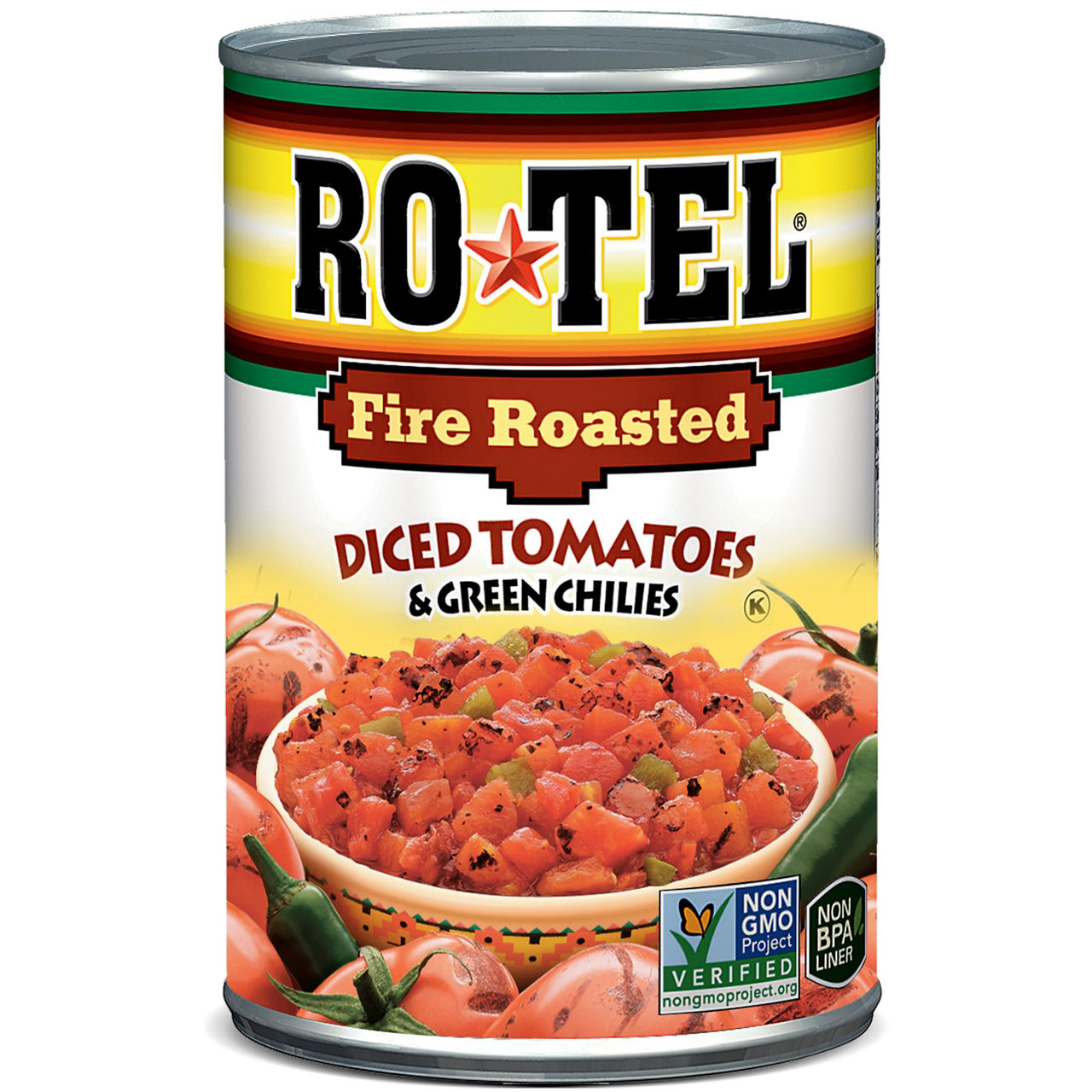 RO-TEL Fire Roasted Diced Tomatoes and Green Chilies | Wegmans