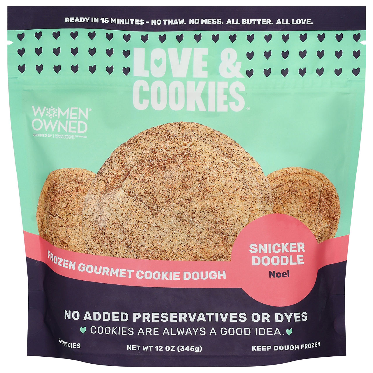 Love & Cookies Frozen Gourmet Carlyle Sugar & Sprinkles Cookie