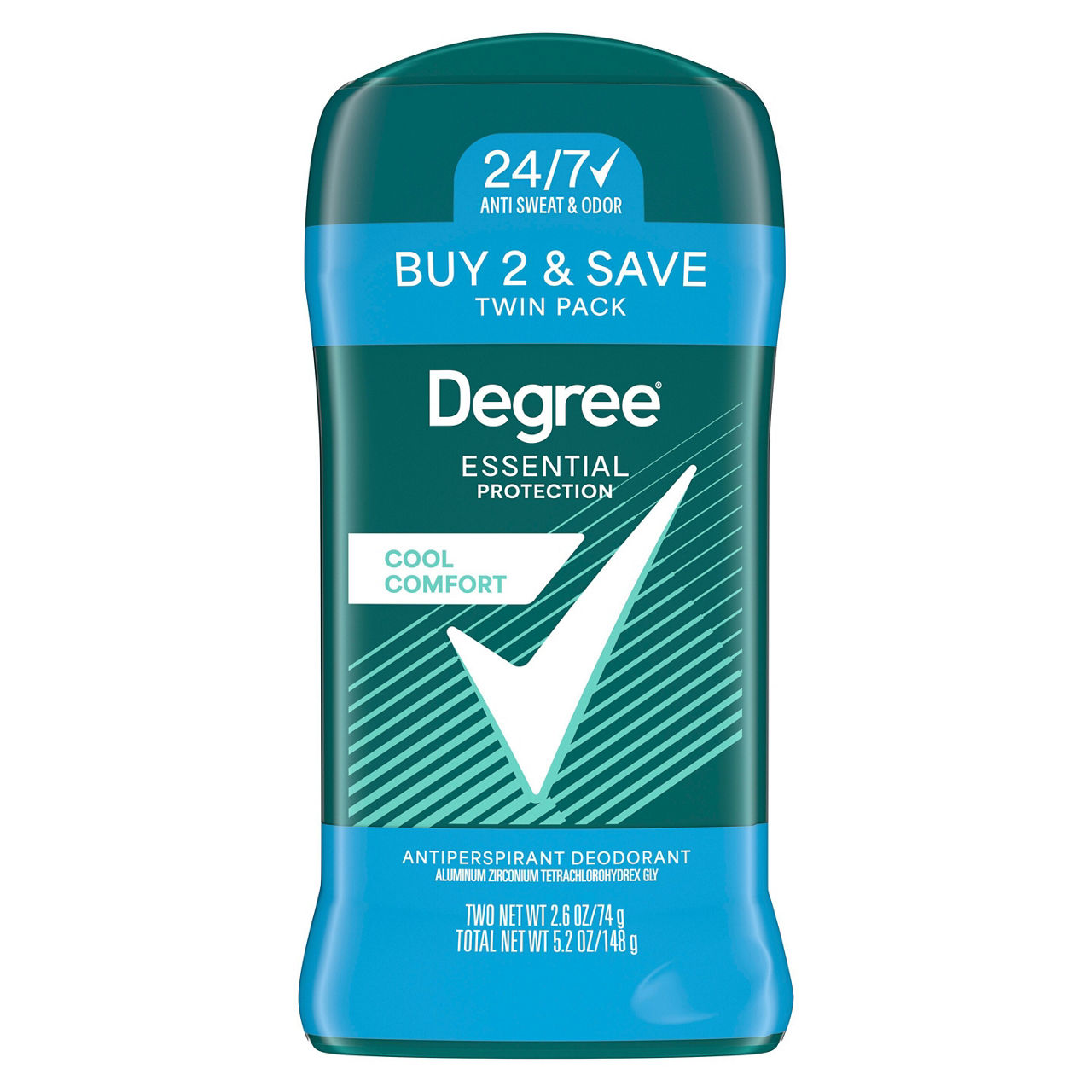 Degree Clinical Invisible Solid Cool Rush Antiperspirant Deodorant